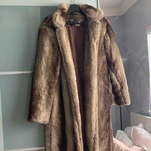 Fashion Nova Faux Fur Coat